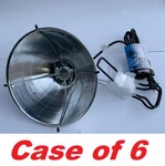 Woods Utility Brooder Clamp Reflector With Light Bulb Guard & 8 Ft Cord 6PK. Fixed Price $49.98.
