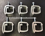 6 Truck Cap Topper Camper Shell Mounting Clamp Api # KH1. Fixed Price $28.95.