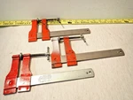 Vintage Stanley -handyman Lot Of 3 NO.H157-6 Inch Woodworking Clamps Made Usa. Fixed Price $33.99.
