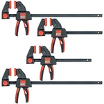 Bessey Trigger Clamp Set Containing Each Of EHKM06 And EHKM12 (4-PIECE). Fixed Price $19.95.
