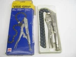 Nos Vise-grip 20R 9" Locking Chain Clamp Pipe Pliers 18" Capacity Made Usa. Fixed Price $74.99.