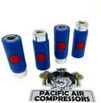 Prevost Push Button Automotive Style Air Coupler Urc 061201 Factory Oem 4 Pak. Fixed Price $128.80.