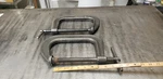 2-PIECE Proto 426 0-6"- Capacity Full Screw C-clamp 4-3/4" Throat 5400-LBS. Fixed Price $55.00.
