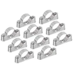 Uxcell 10PCS Pipe Support Bracket Clamp For Od 25MM, Silver. Fixed Price $16.38.