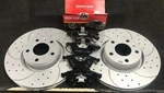 Audi A8 4.1 Tdi Quattro Se Dpf Front Drilled Grooved Brake Discs And Pads. Fixed Price $387.03.
