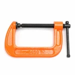 New Pony Tools 2630 Metal Adjustable 3" C-clamp, Orange 7384829. Fixed Price $5.19.