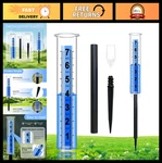 Freeze-proof Digital Rain Gauge 7" Large Capacity, Outdoor Weather Tool For. Fixed Price $13.99.