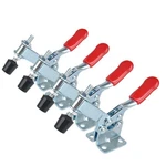 4 Pcs 30111 Medium Toggle Clamp Quick Release Heavy Duty Hand Tool Red. Fixed Price $28.54.