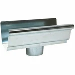New Amerimax 29010 K-style Gutter End With Drop, 5", Galvanized. Fixed Price $11.69.