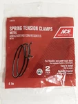 Ace 4100723 Spring Tension Clamps, Metal Pack Brand New. Fixed Price $7.95.