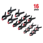 16PIECE Nylon Spring Clamp SET-4PC 6-1/2" 6PC 4-1/2" 3-3/8" Heavy Duty. Fixed Price $19.99.