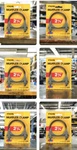 6 Pack Victor V828 1/4" Diameter Steel Muffler Exhaust Clamp. Fixed Price $9.99.