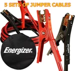 Bundle Of - Used ENB616U Energizer Gauge 500A 16FT Booster Cables. Fixed Price $60.00.