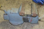Ridge Tool Co. Elyria, Oh, 500-R, 5", Pipe Jaw Bench Anvil Vise, No Base. Fixed Price $59.99.
