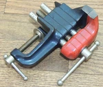 Little Used 1/2" Stanley Handyman No. H1209 Clamp On Bench Vise-antique Tool. Fixed Price $59.00.
