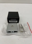 Modexo Hardware Beveled Wall Mount Hole-in Glass Clamp C1200-1000CHR. Fixed Price $9.99.