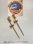 Micro-mark #60103 Brass Miniature Bar Clamps 7" Set Of Two. Fixed Price $24.99.