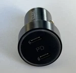 Choetech Usb-c Car Charger Dual Port 40W Pd Fast Charging Adapter 12V. Fixed Price $7.95.