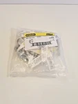 Bag Of 20 Stanley N248-294 3230BC 1/4 Wire Cable Clamp Zinc Plated. Fixed Price $14.95.