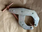 Kant-twist 4.5" Deep Clamp 415 Welding 4-1/2D Usa Cantilever Copper Jaw. Fixed Price $59.84.