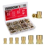 Arrow Rivet Kit, 200PCS Sae High Carbon Steel Zinc Plated Rivnut Assortmen. Fixed Price $28.40.