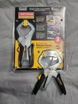 Rare Nos Vintage Craftsman Professional Ratcheting Clamp Pliers 31693 31691. Fixed Price $150.00.