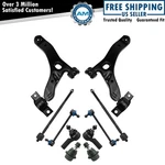 Front Control Arm Ball Joint Sway Bar Link Tie Rod Steering Suspension Kit 10PC. Fixed Price $214.85.