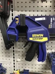 Irwin 524QCN Quick Grip Bar Clamp Spreader 24" One-handed 3-1/2". Fixed Price $24.90.