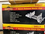 Shop Fox D4327 Quick Release Vise - 7" Jaw. Fixed Price $79.99.