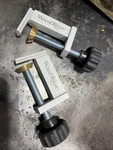 Woodriver 1/4" T-track Hold Down Clamps 2-PIECE. Fixed Price $40.00.