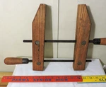 Craftsman 14" Adjustable Wood Handscrew Clamp. Fixed Price $12.99.