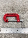 Lot Of 3*** Pony 3" Urethane Coated C-clamp. 0-2 Opening. Fixed Price $9.99.