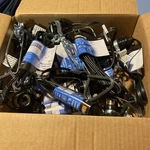 Woods 0160 18/2 SPT-2 Clamp Watt, Foot Cord No Reflector Box Of 11. Fixed Price $40.00.