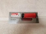 Goldblatt G02361 Notched 11" X 4.5" Trowel Soft Grip Handle 1/4". Fixed Price $16.00.