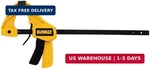 Dewalt DWHT83149 6" Tough Nylon Body One-handed Medium Trigger Clamp, 2-PACK. Fixed Price $48.81.