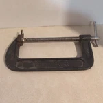 Central Forge 8 In Standard C-clamp Heavy-duty, Depth Throat. Fixed Price $34.00.