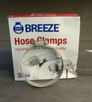 Pack Of 10 Breeze Hose Clamp Aero-seal 200 52H Stainless Range 2-13/16 3-3/4". Fixed Price $25.56.