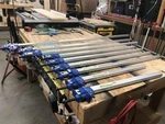 60" Aluminum Bar F Style Woodworking Quick Grip Clamps 2-PACK. Fixed Price $63.45.