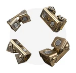 Strong Hand Tools, Magnetic V-pads Kit, Magnets Both Fac... Fast Usa Ship. Fixed Price $49.23.