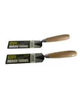 Trowel (2 Pack) Margin Masonary Hardwood Handle X 8 Nattco. Fixed Price $25.99.