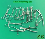 Small Bone Clamp Set Orthopedic Instruments DS-1124. Fixed Price $149.00.