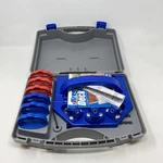 Kreg Jig Concealed Fastening System Kit Blue Plastic Case Decking Tools Usa. Fixed Price $55.24.