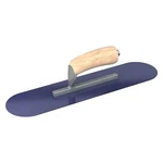 Bon Tool 16" X 4" Wood Handle Blue Steel Round End Pool Trowel. Fixed Price $35.57.