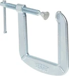 Bessey CM34DR Drop Forged, C-clamp, 3-INCH X 4-1/2-INCH, In., Black And Red. Fixed Price $21.46.