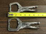 Mac Tools Pair Of C-clamp Locking Pliers MLP6CC. Fixed Price $46.95.