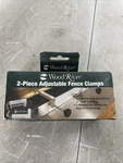 Woodriver Adjustable Fence Clamps 2-PIECE. Fixed Price $24.80.
