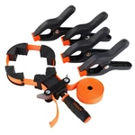 15FT Rapid Acting Band Clamp 4PCS 2" Spring Woodworking Strap Holder. Fixed Price $24.29.