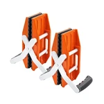 2 Pack Double Handed Stone Carrying Clamps Granite Panel Carriers Lifting Too.... Fixed Price $156.28.