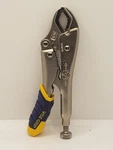 Irwin 4935581 5CR Fast Release Curved Jaw Locking Pliers 5". Fixed Price $10.99.