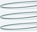 Timber Wolf 105" X 1/8'' 14TPI .025 Silicon Steel Bandsaw Blades, 3-PACK. Fixed Price $128.91.